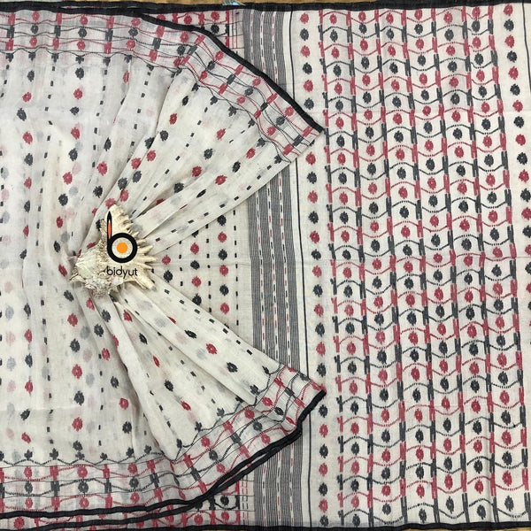 Jamdani handloom Cotton Saree
