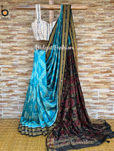 Odisha handloom Taraballi Nuapatna|Khandua Ikat Silk Saree - Bidyut Fashion
