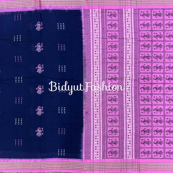 Odisha handloom Bomkai Cotton Saree - Bidyut Fashion