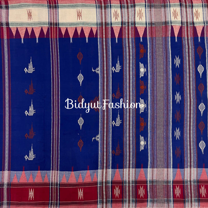 Odisha handloom Kotpad natural dye cotton saree