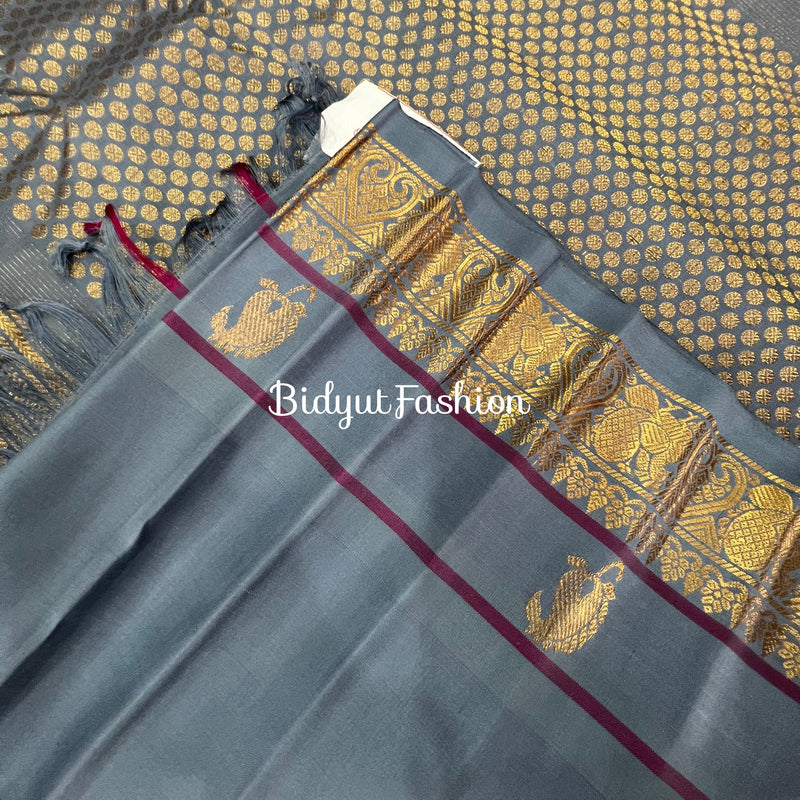 Gadwal handloom Pure Silk Saree - Bidyut Fashion