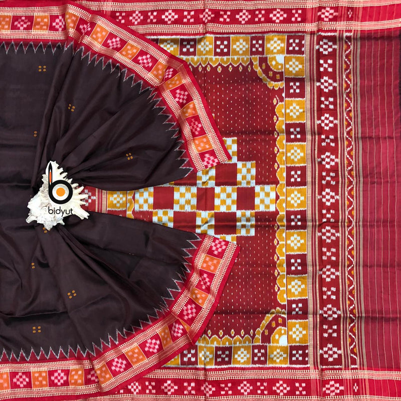 Odisha handloom Nuapatna | Khandua Ikat  Silk Saree