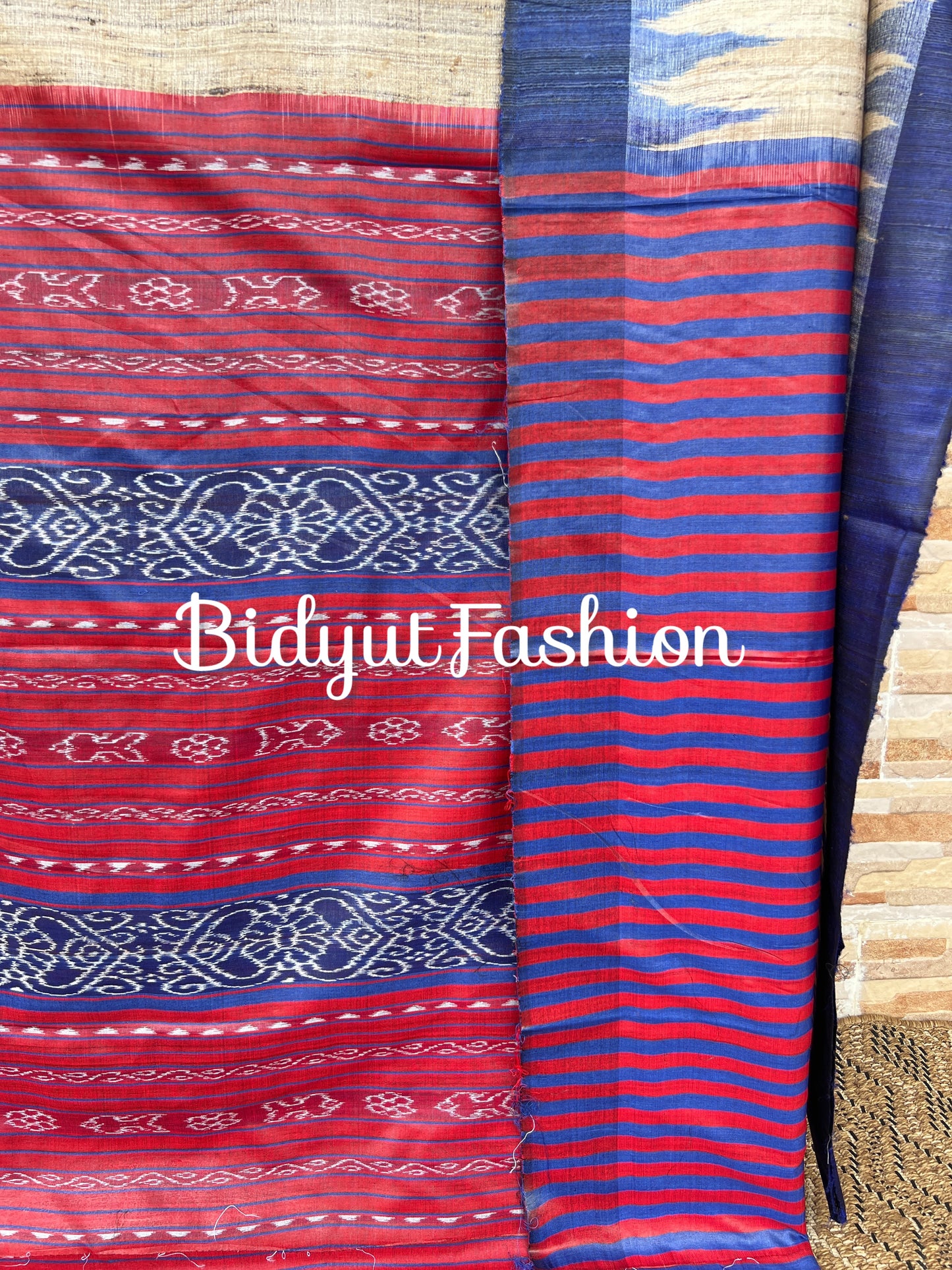 Gopalpur Ghicha Tussar Silk Saree - Odisha Ikat Handloom Beige color