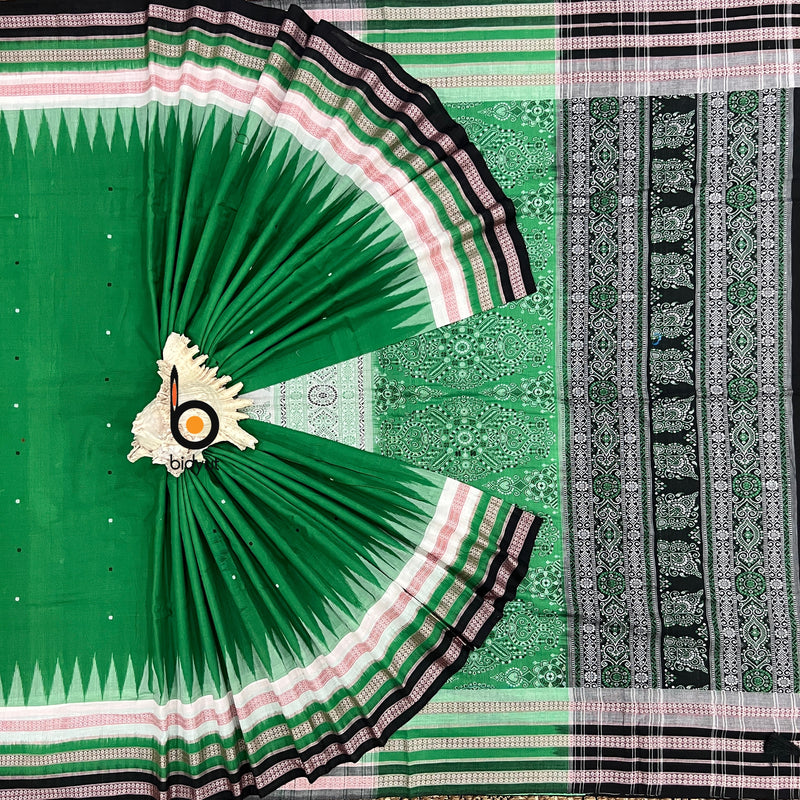 Odisha handloom Bomkai Cotton Saree - Bidyut Fashion