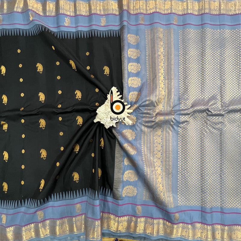 Gadwal handloom Pure Silk Saree
