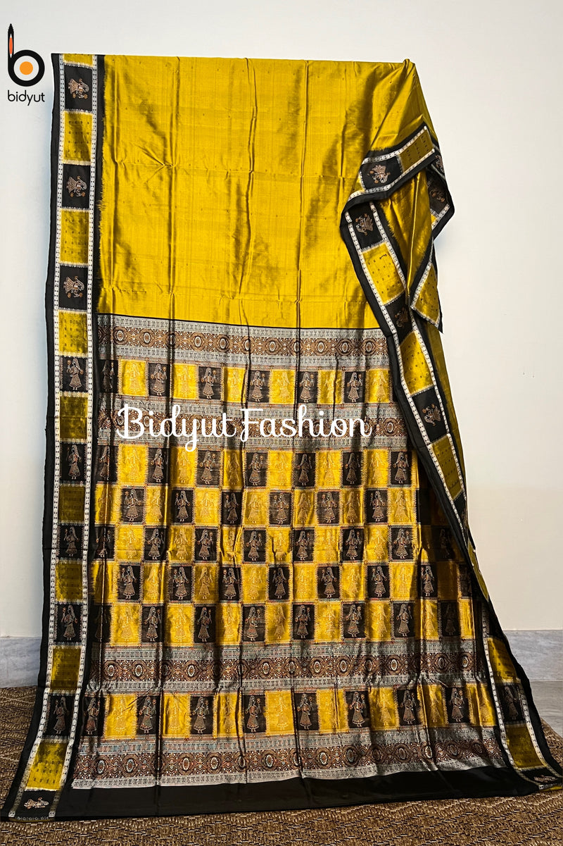 Odisha handloom Bomkai Silk Saree - Bidyut Fashion