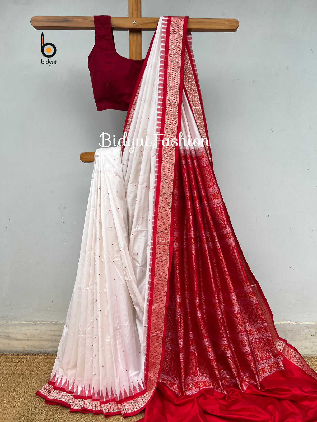 Odisha handloom Bomkai Silk Saree
