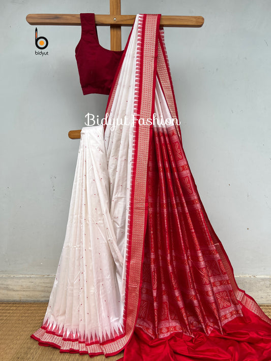 Odisha handloom Bomkai Silk Saree