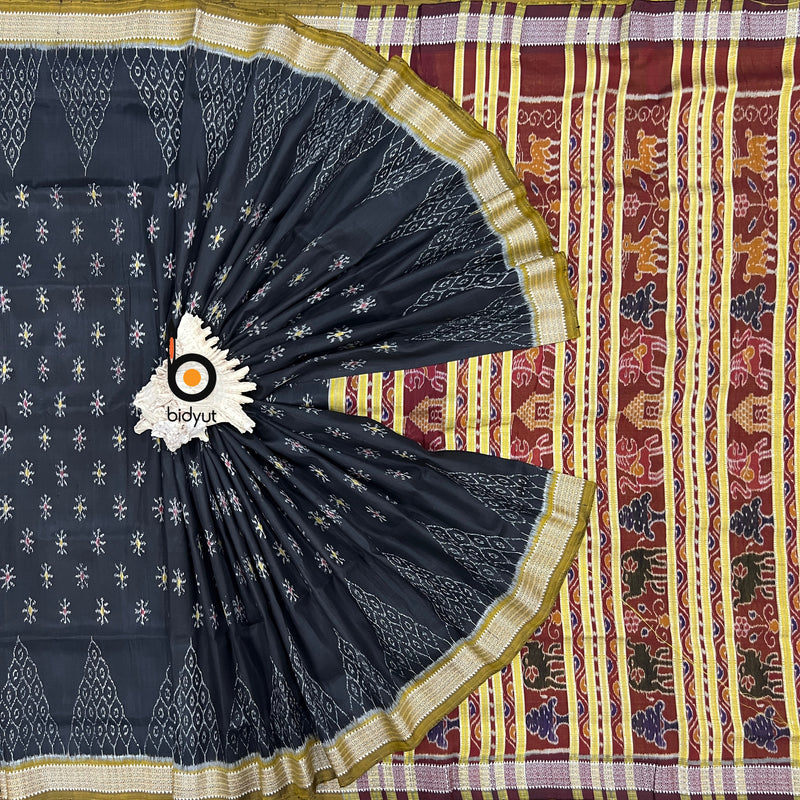 Odisha handloom Nuapatna | Khandua Ikat  Silk Saree