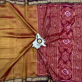 Odisha handloom Nuapatna | Khandua Ikat  Silk Saree ko - Bidyut Fashion