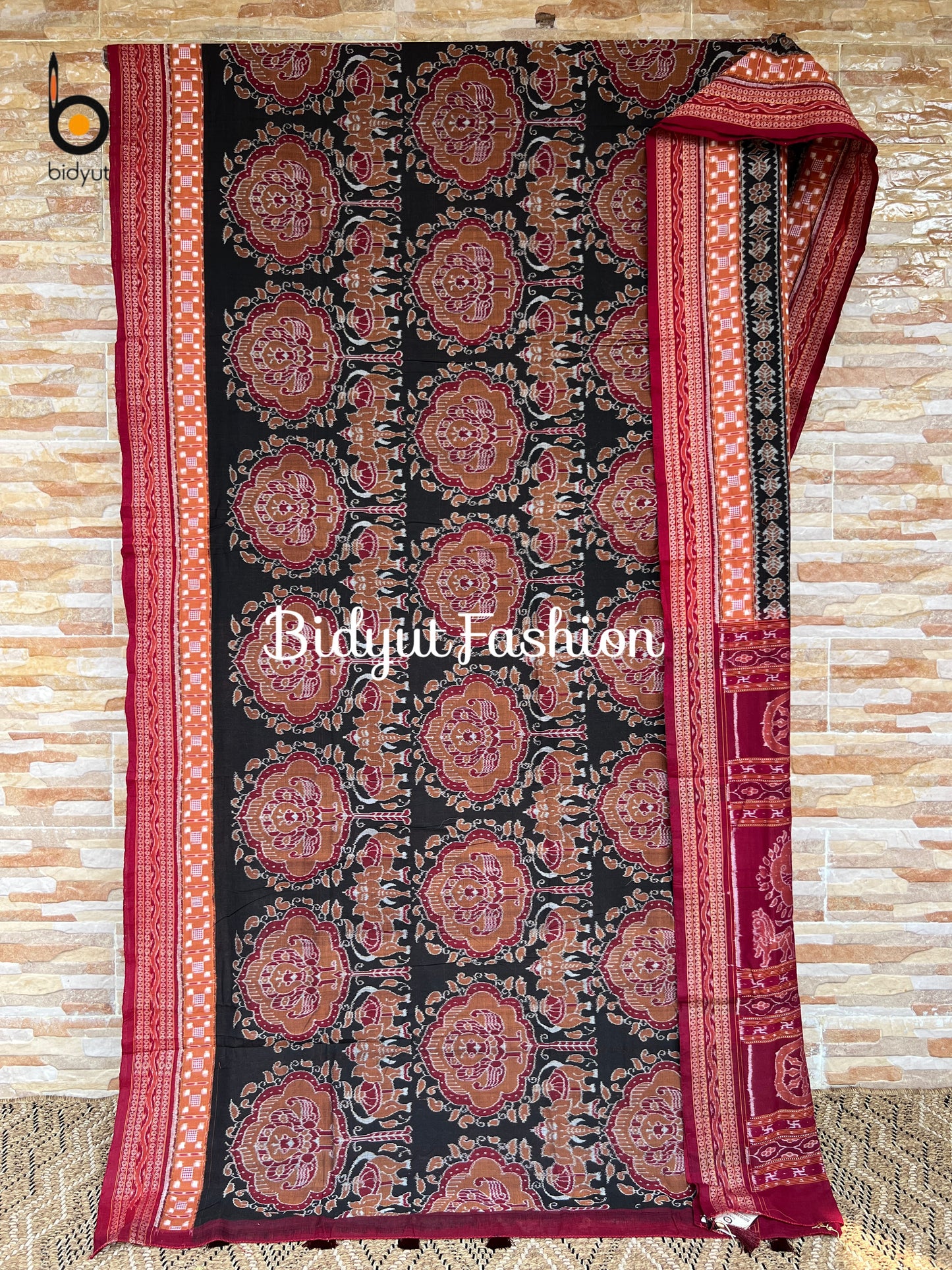 Odisha handloom Sambalpuri Ikat Cotton Saree