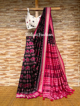 Authentic Odisha Handloom Sambalpuri Ikat Silk Saree - Timeless Elegance and Craftsmanship