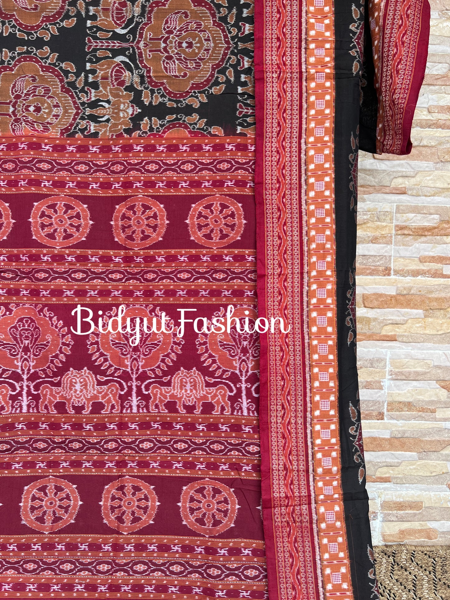 Odisha handloom Sambalpuri Ikat Cotton Saree