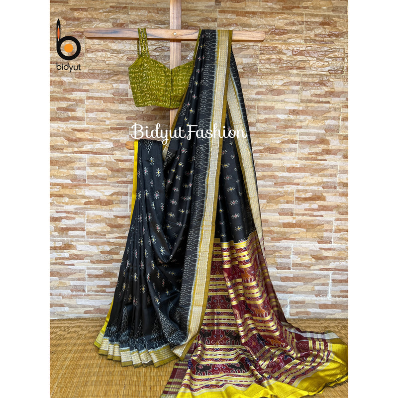 Odisha handloom Nuapatna | Khandua Ikat  Silk Saree