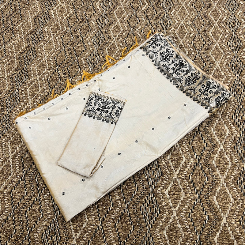 Assam Handloom Paat Silk Saree