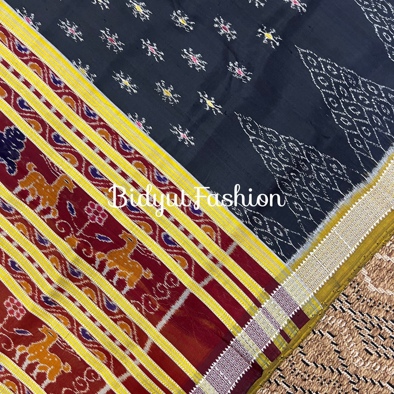 Odisha handloom Nuapatna | Khandua Ikat  Silk Saree