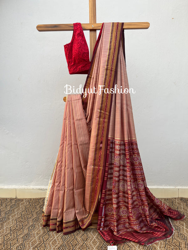 Odisha handloom Nuapatna | Khandua Ikat Silk Saree