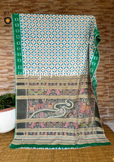 Odisha handloom Nuapatna | Khandua Ikat Silk Saree - Bidyut Fashion