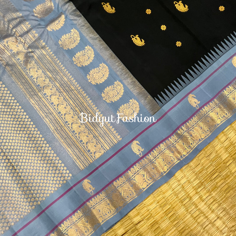 Gadwal handloom Pure Silk Saree