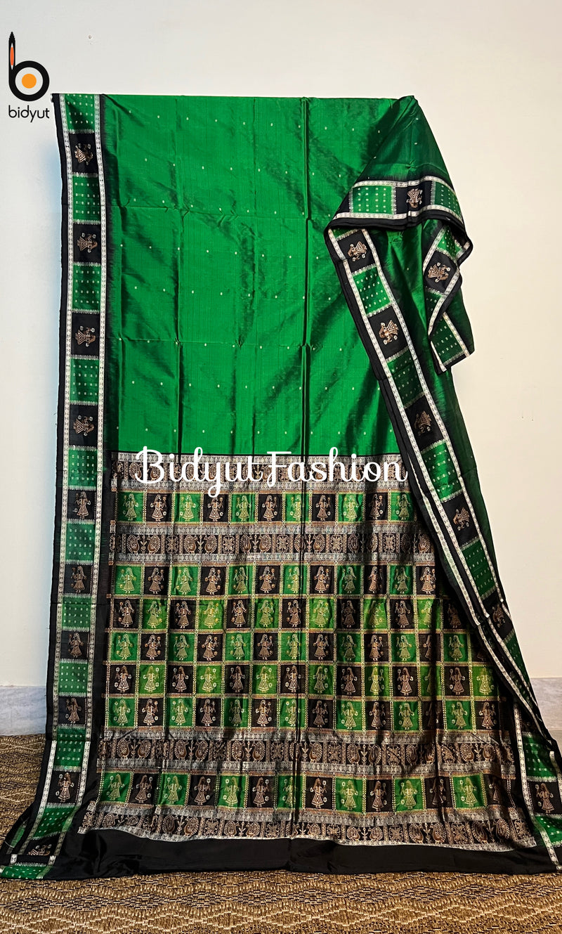 Odisha handloom Bomkai Silk Saree