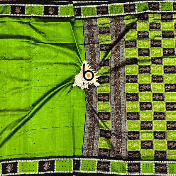 Odisha handloom Bomkai Silk Saree