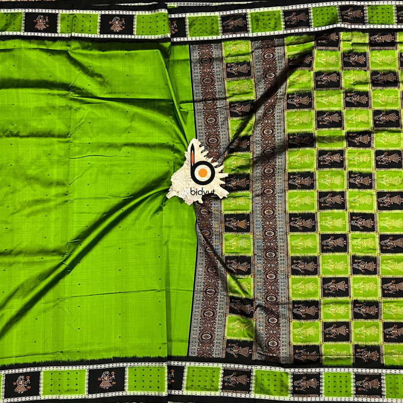 Odisha handloom Bomkai Silk Saree - Bidyut Fashion