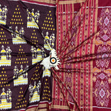 Odisha handloom Nuapatna | Khandua Ikat  Silk Saree