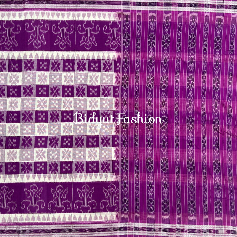 Odisha handloom Ikat Cotton Saree