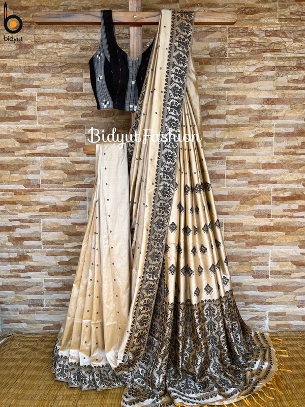 Assam Handloom Paat Silk Saree
