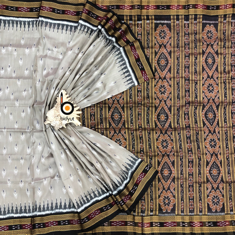 Exquisite Odisha Handloom Nuapatna | Khandua Ikat Silk Saree - Timeless Elegance by Bidyut Fashion House