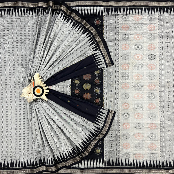 Odisha handloom Bomkai Silk Saree