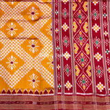 Odisha handloom Taraballi Nuapatna | Khandua Ikat Silk Saree