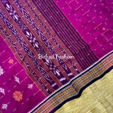 Odisha handloom Suta Luga Ikat Cotton Saree - Bidyut Fashion
