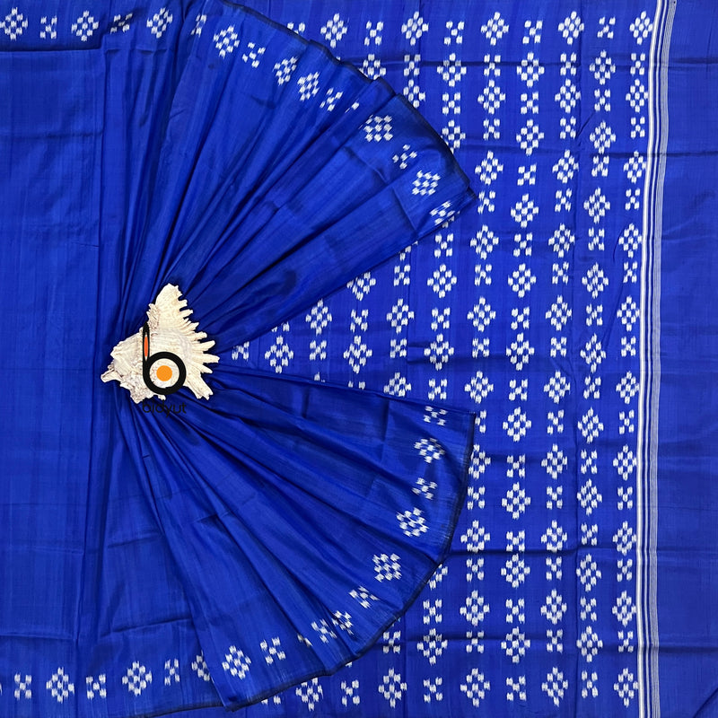 Odisha handloom Nuapatna | Khandua Ikat  Silk Saree - Bidyut Fashion