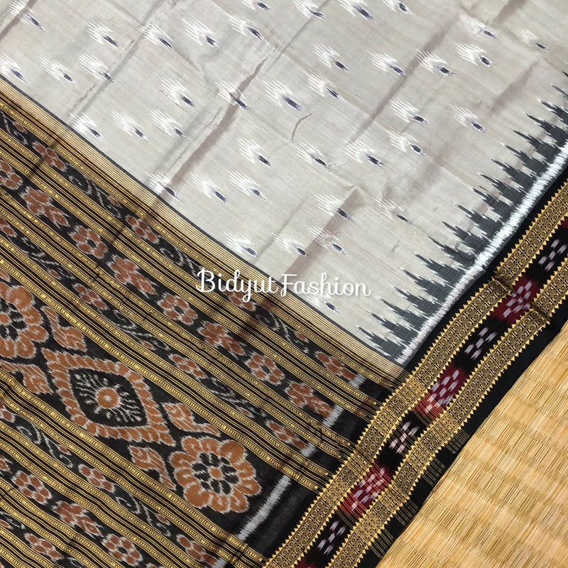 Exquisite Odisha Handloom Nuapatna | Khandua Ikat Silk Saree - Timeless Elegance by Bidyut Fashion House - Bidyut Fashion