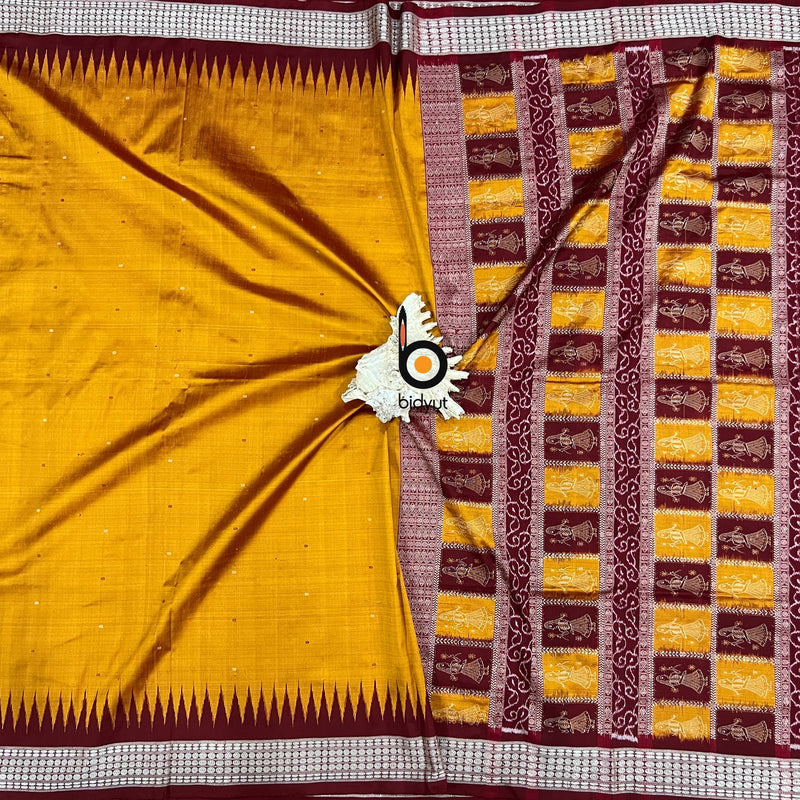 Odisha handloom Bomkai Silk Saree
