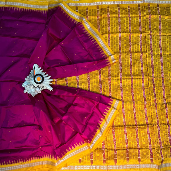 Odisha handloom Sambalpuri Ikat Silk Saree