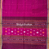 Odisha handloom Suta Luga Ikat Cotton Saree - Bidyut Fashion