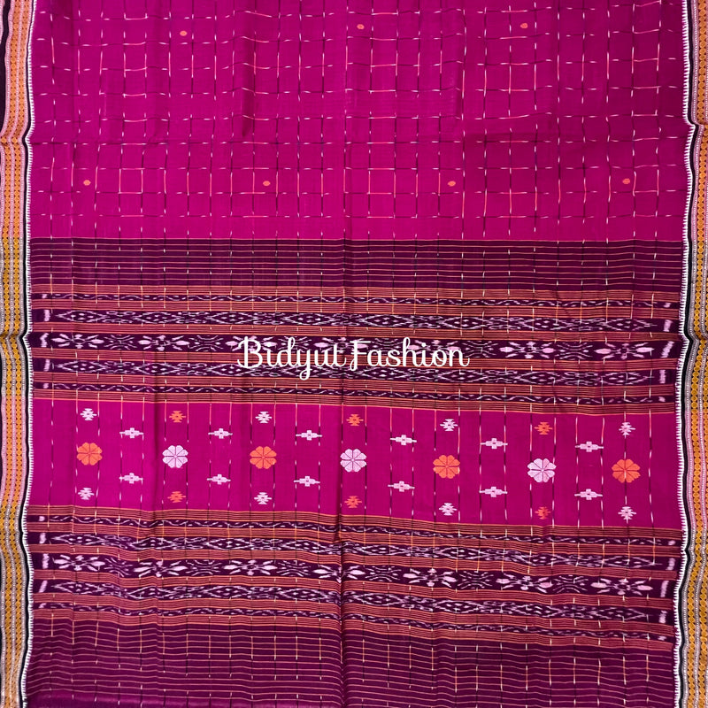 Odisha handloom Suta Luga Ikat Cotton Saree