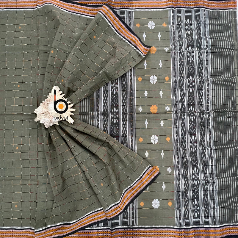 Odisha handloom Suta Luga Ikat Cotton Saree