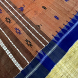 Odisha handloom Kotpad natural dye cotton saree