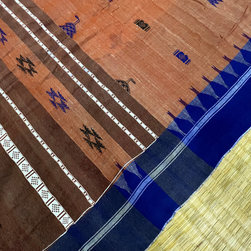 Odisha handloom Kotpad natural dye cotton saree