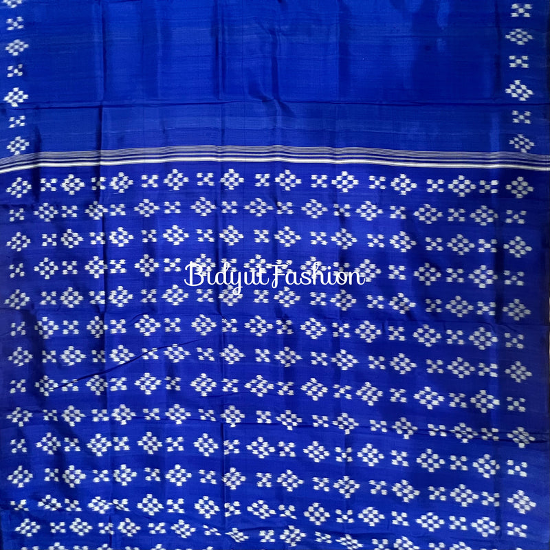 Odisha handloom Nuapatna | Khandua Ikat  Silk Saree - Bidyut Fashion