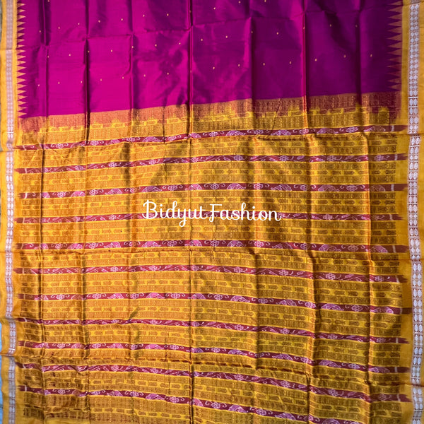 Odisha handloom Sambalpuri Ikat Silk Saree - Bidyut Fashion