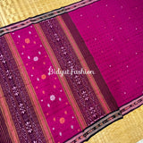 Odisha handloom Suta Luga Ikat Cotton Saree - Bidyut Fashion