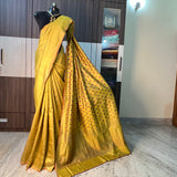 Exquisite Odisha Handloom Gopalpur Tussar Saree with Ikat Weaving | Bidyut Fashion House - Bidyut Fashion
