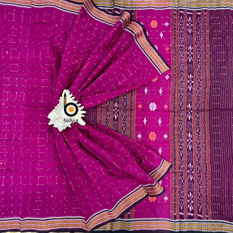 Odisha handloom Suta Luga Ikat Cotton Saree