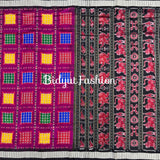 Odisha Handloom Ashwini Sambalpuri Double Ikat Weaving silk Saree - Bidyut Fashion