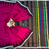 Odisha Handloom Pink color Double Pall Phoda Kumbha Ikat Berhampuri Silk Saree | Bidyut Fashion House