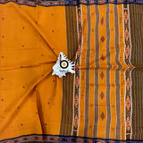 Jagatsinghpur Ikat Suta Cotton Saree - Traditional Odisha Handloom Weave open picture